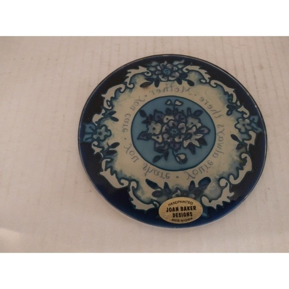 Your Always There Mother You Care You Share 4 1/2" Glass Joan Baker Designs - Picture 1 of 1